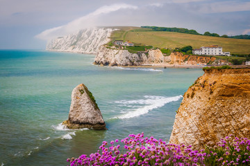 Freshwater Bay at the Isle of Wight, UK