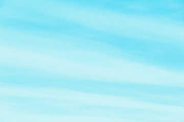 Blue and white gradient background, abstract blurred striped sky background
