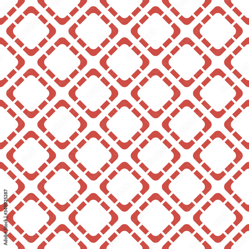 Poster square dashed frame vector seamless pattern. modern stylish texture. repeating geometric tiles with 