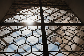 photo of a window in a church