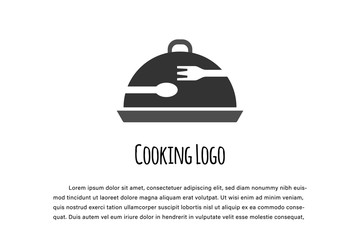 cooking logo illustration template
