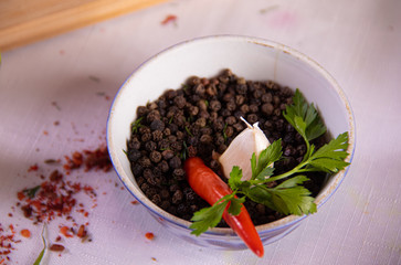 Oriental cuisine. Snack, appetizer, refreshment, entree/