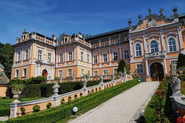 Obraz premium Nové Hrady Chateau in Eastern Bohemia