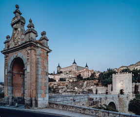 Fototapeta na wymiar Panoramica de Toledo
