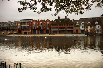 River Thames in Windsor, Berkshire, England, United Kingdom.