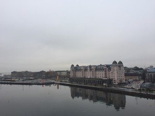 Oslo in Norwegen im Winter 2015