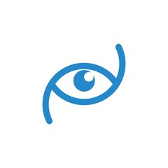 Eye illustration  logo