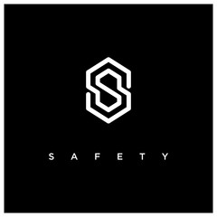 S logo abstract vector icon download template