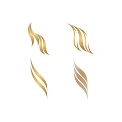 Hair wave logo