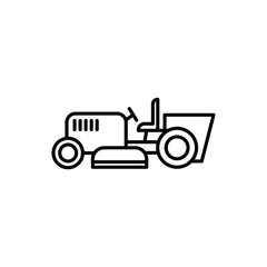 Grass cutter icon template