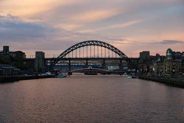 Fototapeta na wymiar Tyne Bridge, Newcastle Upon Tyne