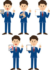 会社員ポーズ