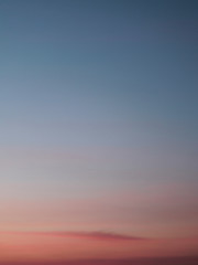 Colorful Sunset Sky Background. Dominican Republic..
