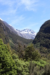 Fototapeta na wymiar Mountains in New Zealand