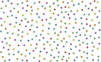 abstract background with colorful dots