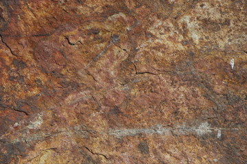 Red stone texture