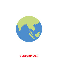 Globe Icon Design Vector Illustration
