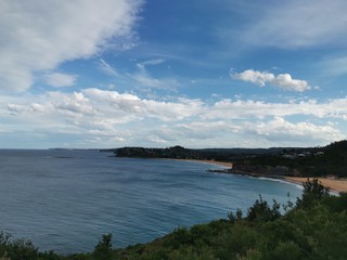 Obraz premium North Bilgola Lookout, bilgola Plateau, NSW, Australia