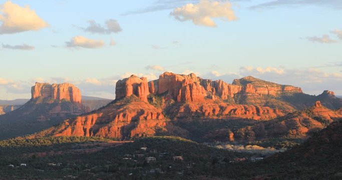Cathedral Rock view in Sedona, Arizona, United States 4K