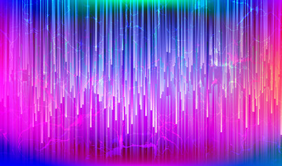 Synthwave Retro Futuristic Art Background