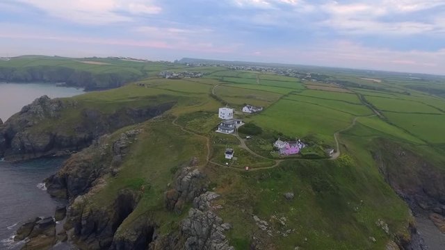 Lloyd's Signal Station Lizard Cornwall England Video Footage