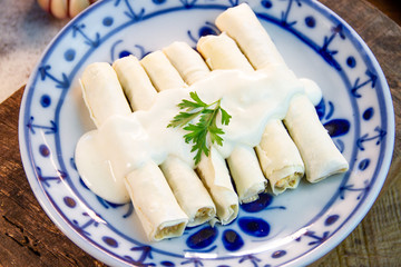 Pasta, food and tomato fresh for designers