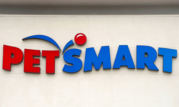 Tustin, CA - June 17, 2018: PetSmart Inc. is an American retail chain operating in the United States, Canada, and Puerto Rico that sells pet animal products and services.