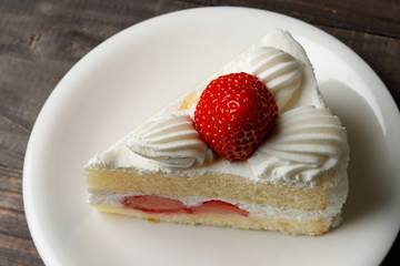 イチゴのショートケーキ