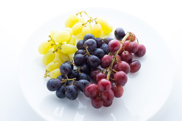 3種類のブドウ