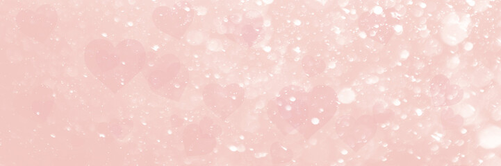 pink abstract background with bubbles