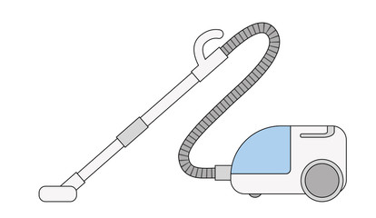 掃除機　輪郭線あり