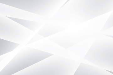 Abstract geometric white and gray color background.  Vector, illustration.