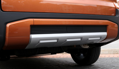 Obraz na płótnie Canvas SUV rear bumper