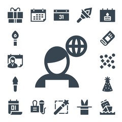 event icon set