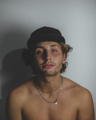 Modelo Joven Rubio