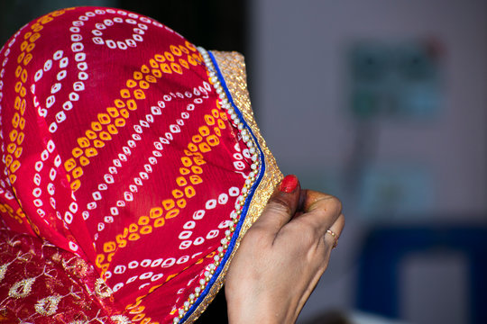 indian woman in ghunghat