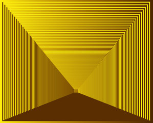 abstract background with golden stripes