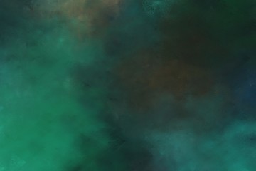 Fototapeta premium background abstract painting background texture with dark slate gray, sea green and dark olive green colors. vintage texture, distressed old textured painted design