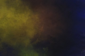 background very dark blue, brown and olive drab colored vintage abstract painted background with space for text or image. vintage texture, distressed old textured painted design