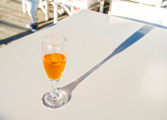 fresh aperitif ready for your pleasure