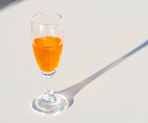 fresh aperitif ready for your pleasure