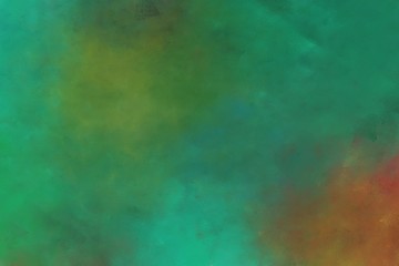 background abstract painting background texture with sea green, brown and sienna colors. background with space for text or image