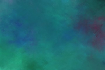 wallpaper background vintage texture, distressed old textured painted design with teal blue, medium sea green and very dark violet colors. can be used as poster or background