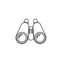 binoculars icon vector illustration design