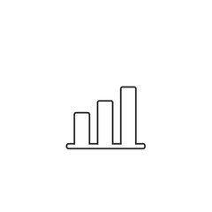 financial graph icon vector illustration design