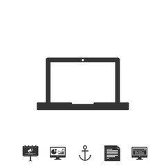 laptop icon vector illustration design