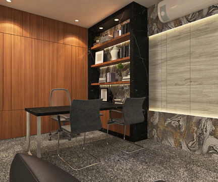 Private Modern Office Interior Design