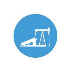 oil field pump icon vector illustration design