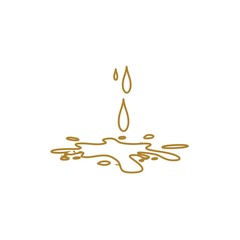 oil droplet icon vector illustration design
