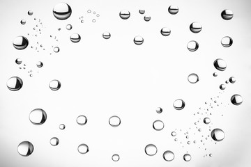 Water drops background